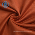 100% Polyester Knitted French Terry Faux Suede Fabric